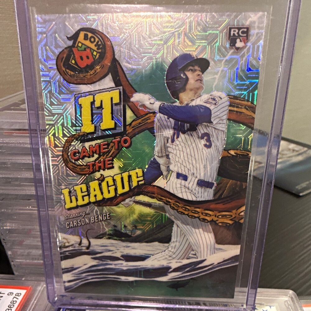 Topps 2024 Bowman Chrome It Came to the League IT-1 Carson Benge RC Mets